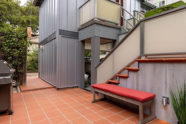 1623 Chapala St, Santa Barbara, CA 93101 - view of patio featuring stairs