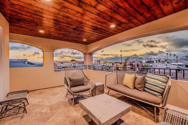 1158 Shelburn Ln, Ventura, CA 93001 - view of patio / terrace with a balcony