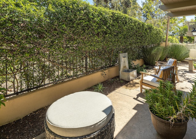 232 Sanderling Ln, Goleta, CA 93117 - view of patio featuring fence