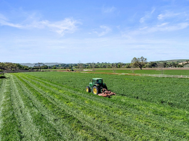 3325 Figueroa Mountain Rd, Los Olivos, CA 93460 - view of green lawn featuring a rural view