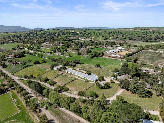 3325 Figueroa Mountain Rd, Los Olivos, CA 93460 - aerial overview of property's location featuring rural landscape