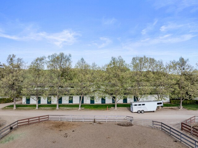 3325 Figueroa Mountain Rd, Los Olivos, CA 93460 - view of yard with fence