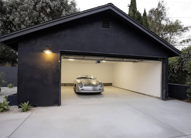23 Calaveras Ave, Goleta, CA 93117 - garage with concrete driveway