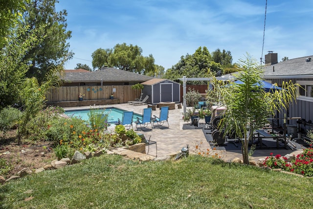 3933 Foothill Rd, Santa Barbara, CA 93110 - view of pool with a patio area