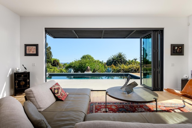 415 Yankee Farm Rd, Santa Barbara, CA 93109 - living area featuring wood finished floors