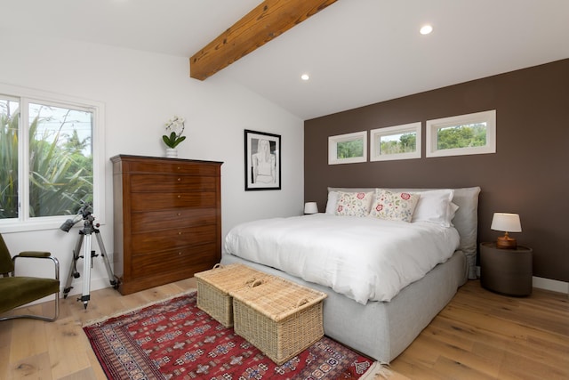 415 Yankee Farm Rd, Santa Barbara, CA 93109 - bedroom featuring light wood finished floors and recessed lighting