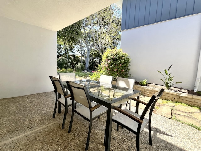 view of patio / terrace with outdoor dining area