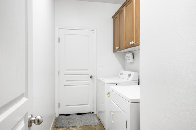 1010 Tranquillion Ct, Lompoc, CA 93436 - laundry area with washing machine and dryer and cabinet space