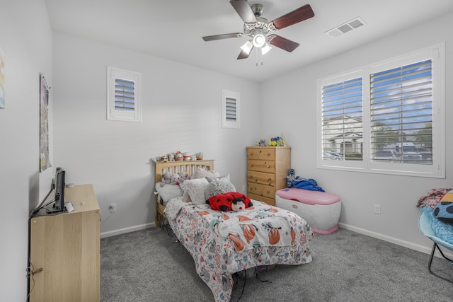 1010 Tranquillion Ct, Lompoc, CA 93436 - carpeted bedroom featuring baseboards and ceiling fan