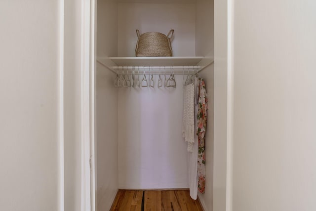 view of closet