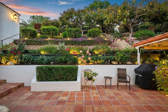 170 Loma Media Rd, Santa Barbara, CA 93103 - view of patio / terrace with area for grilling