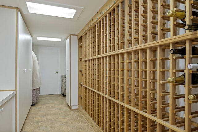 170 Loma Media Rd, Santa Barbara, CA 93103 - wine area with stone finish floors