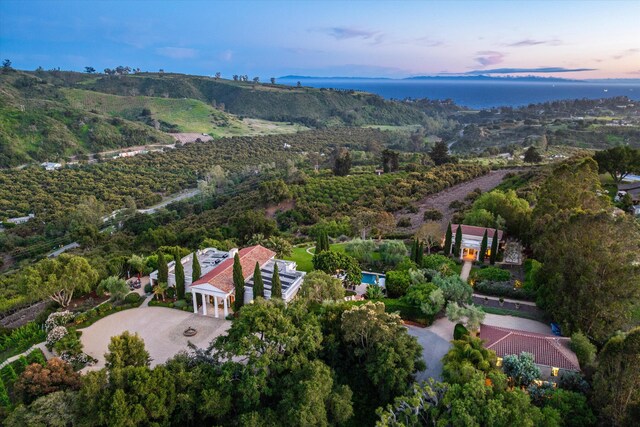 7200 Casitas Pass Rd, Carpinteria, CA 93103 - view of aerial view at dusk
