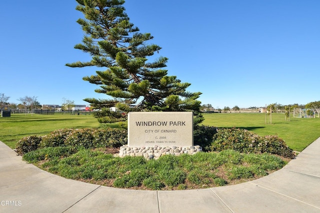 714 Nile River Dr, Oxnard, CA 93036 - community sign featuring a yard