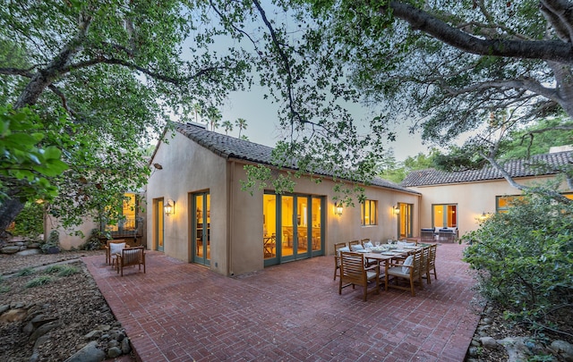 603 Juan Crespi Ln, Montecito, CA 93108 - view of patio featuring outdoor dining space