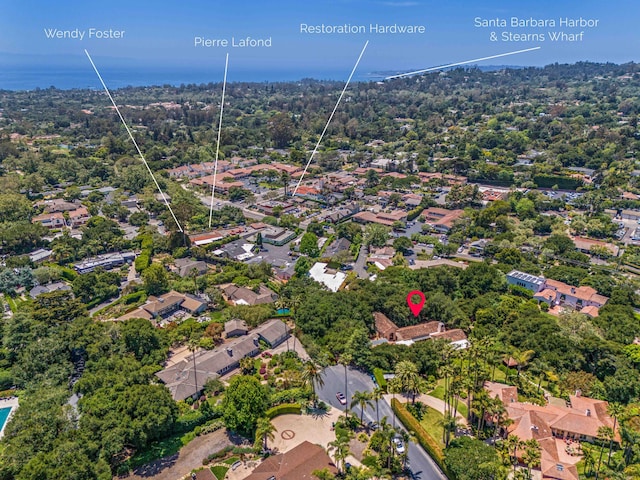 603 Juan Crespi Ln, Montecito, CA 93108 - aerial view of residential area