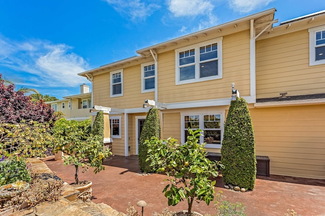5049 Via Lara Ln, Santa Barbara, CA 93111 - view of rear view of house
