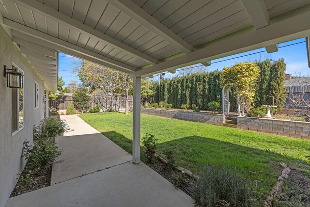 246 3rd St, Solvang, CA 93463 - view of yard featuring a patio area