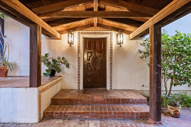 725 Ashley Rd, Montecito, CA 93108 - entrance to property with stucco siding