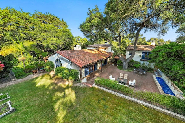 725 Ashley Rd, Montecito, CA 93108 - view from above of property