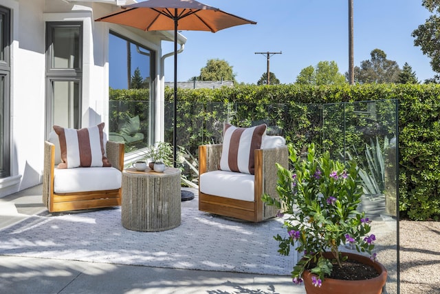 510 Miramonte Dr, Santa Barbara, CA 93109 - view of patio