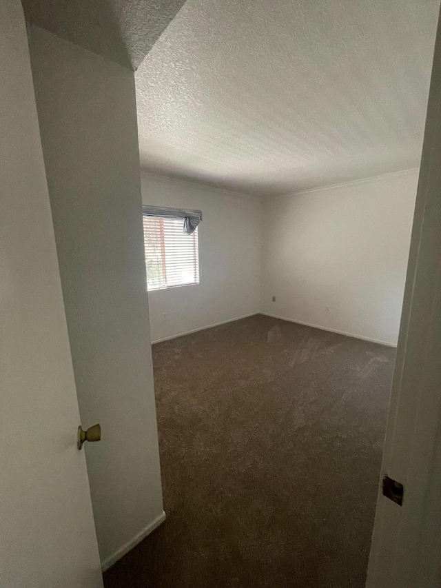4305 Redwood Ave Unit 10, Los Angeles, CA 90292 - empty room with dark colored carpet and a textured ceiling