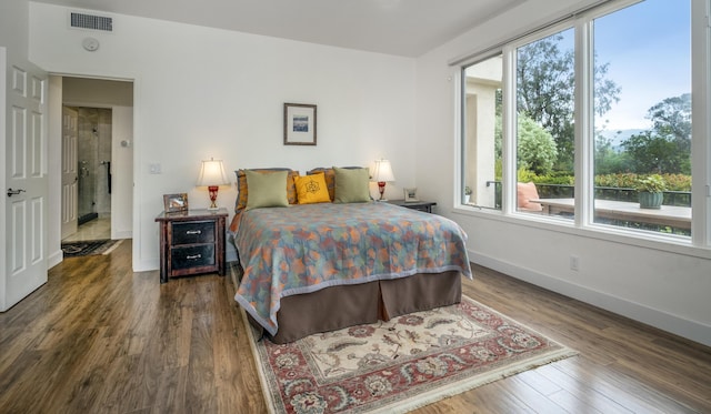 4477 Shadow Hills Blvd Unit A, Santa Barbara, CA 93105 - bedroom featuring baseboards and wood finished floors