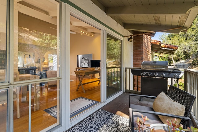 2648 State St Unit 32, Santa Barbara, CA 93105 - balcony with area for grilling