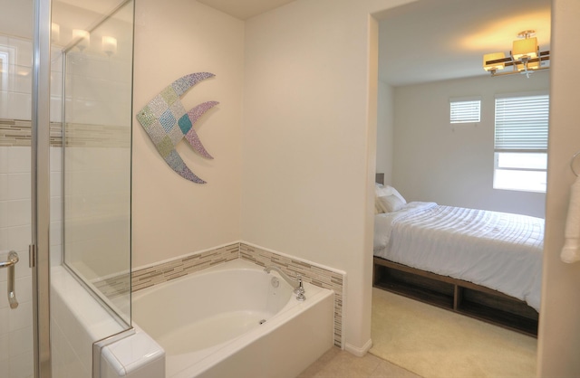 6607 Fathom Way, Goleta, CA 93117 - bathroom featuring ensuite bathroom, a bath, and tiled shower