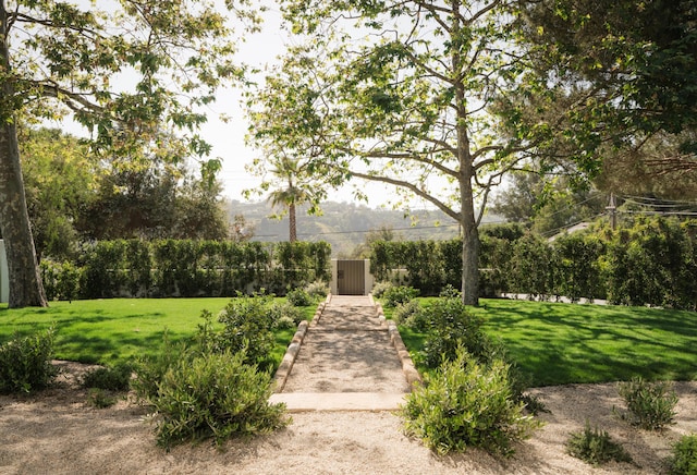99 Sierra Vista Rd, Santa Barbara, CA 93108 - view of home's community with a yard