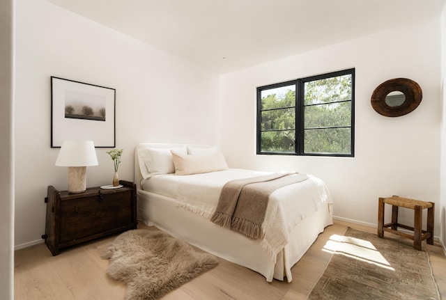 99 Sierra Vista Rd, Santa Barbara, CA 93108 - bedroom with light wood-type flooring and baseboards