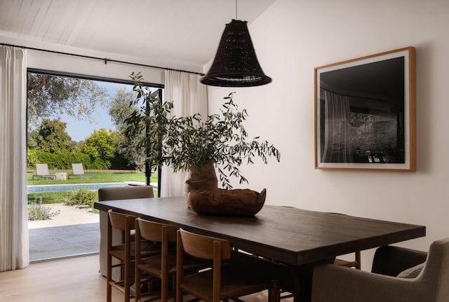 99 Sierra Vista Rd, Santa Barbara, CA 93108 - dining space featuring wood finished floors