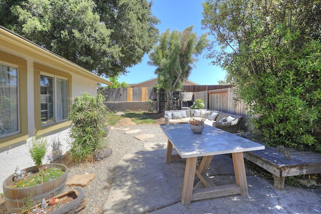 227 Menlo Dr, Buellton, CA 93427 - fenced backyard with a patio area