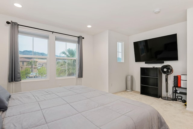 1926 Pump House Ln, Santa Paula, CA 93060 - carpeted bedroom with multiple windows and recessed lighting