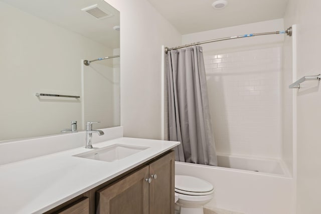 1926 Pump House Ln, Santa Paula, CA 93060 - full bathroom with vanity, toilet, and shower / bath combo
