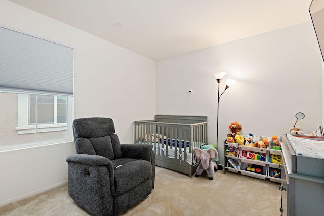 1926 Pump House Ln, Santa Paula, CA 93060 - carpeted bedroom with a crib and baseboards