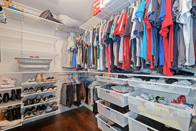 4538 Marrisa Way, Camarillo, CA 93012 - walk in closet featuring wood finished floors