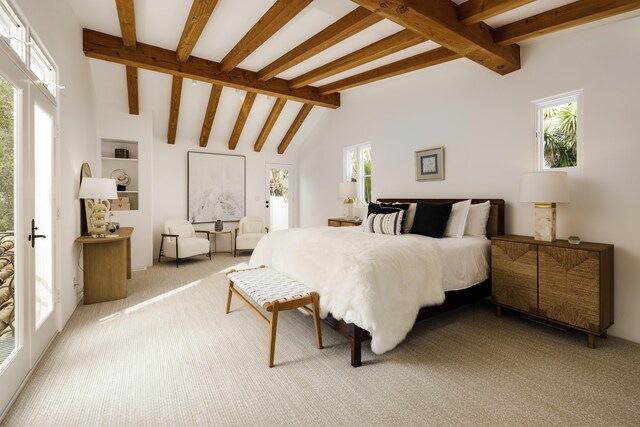924 Garden St Unit F, Santa Barbara, CA 93101 - bedroom with multiple windows and light colored carpet