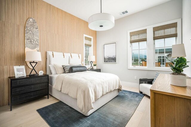 123 Polo Way, Santa Barbara, CA 93013 - bedroom featuring light wood-type flooring and baseboards