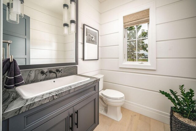123 Polo Way, Santa Barbara, CA 93013 - bathroom with vanity and wood finished floors