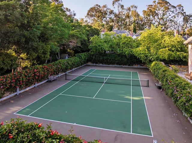 1479 Bonnymede Dr, Santa Barbara, CA 93108 - view of tennis court
