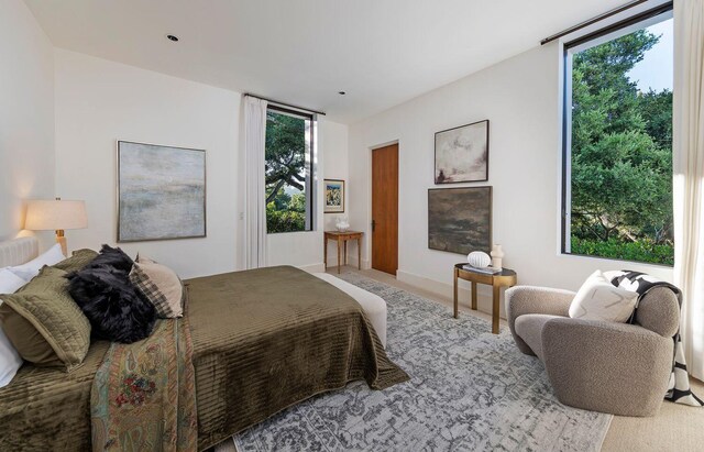 356 Woodley Rd, Montecito, CA 93108 - carpeted bedroom featuring baseboards