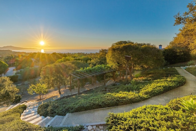 356 Woodley Rd, Montecito, CA 93108 - view of community featuring a pergola