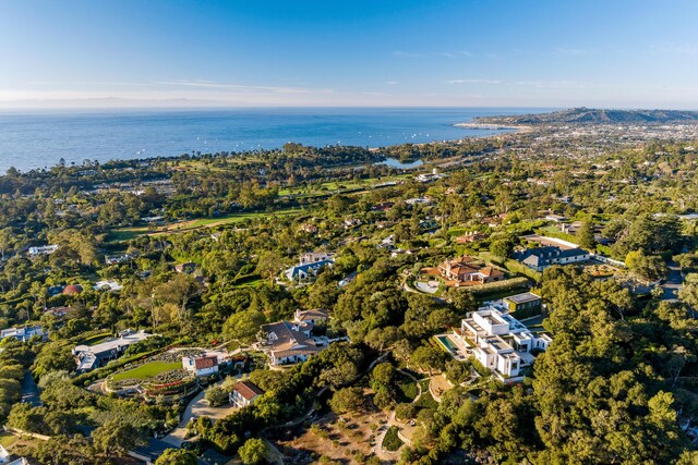 356 Woodley Rd, Montecito, CA 93108 - aerial view of property and surrounding area featuring a large body of water