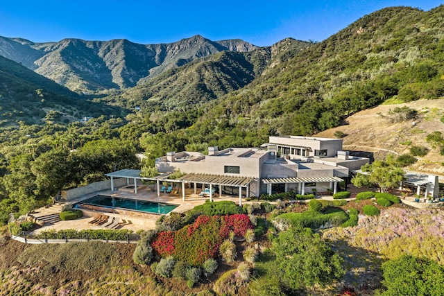 892 Toro Canyon Rd, Montecito, CA 93108 - mountain view featuring a forest