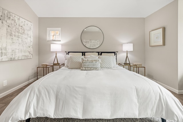 7134 Phelps Rd, Goleta, CA 93117 - bedroom with wood finished floors and baseboards