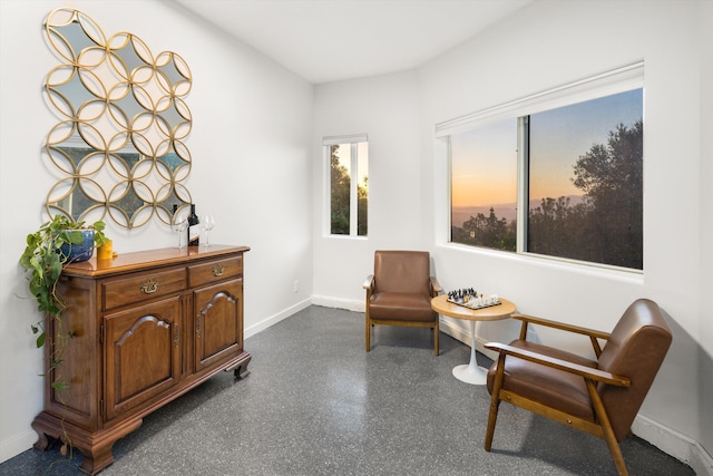 5150 E Camino Cielo, Santa Barbara, CA 93105 - living area featuring baseboards