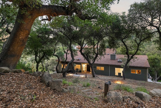 5150 E Camino Cielo, Santa Barbara, CA 93105 - view of front of home with roof with shingles