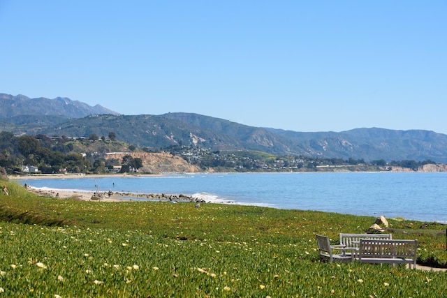 67 Seaview Dr, Montecito, CA 93108 - water view featuring mountains