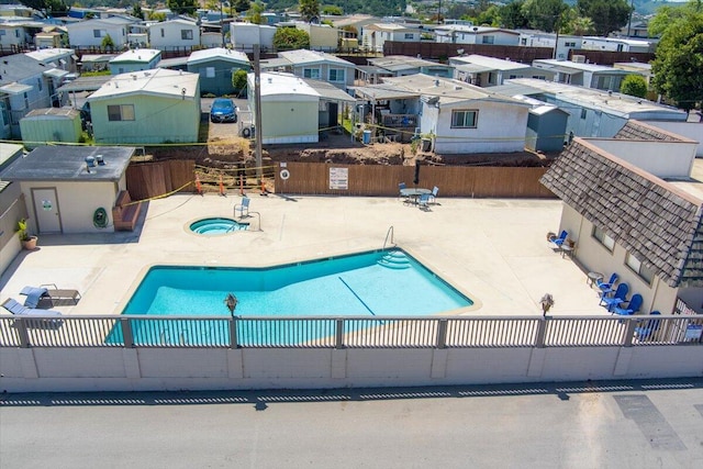 1600 E Clark Ave Spc 165, Santa Maria, CA 93455 - community pool featuring a patio area and a residential view